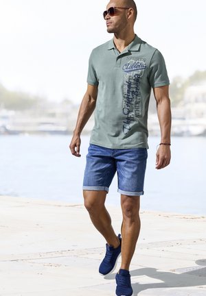 john devin, JOHN DEVIN JEANSSHORTS - Denim shorts - blue-denim