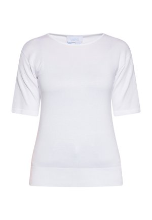 usha, T-shirt print - weiss