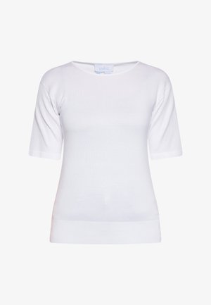 usha, T-shirt print - weiss