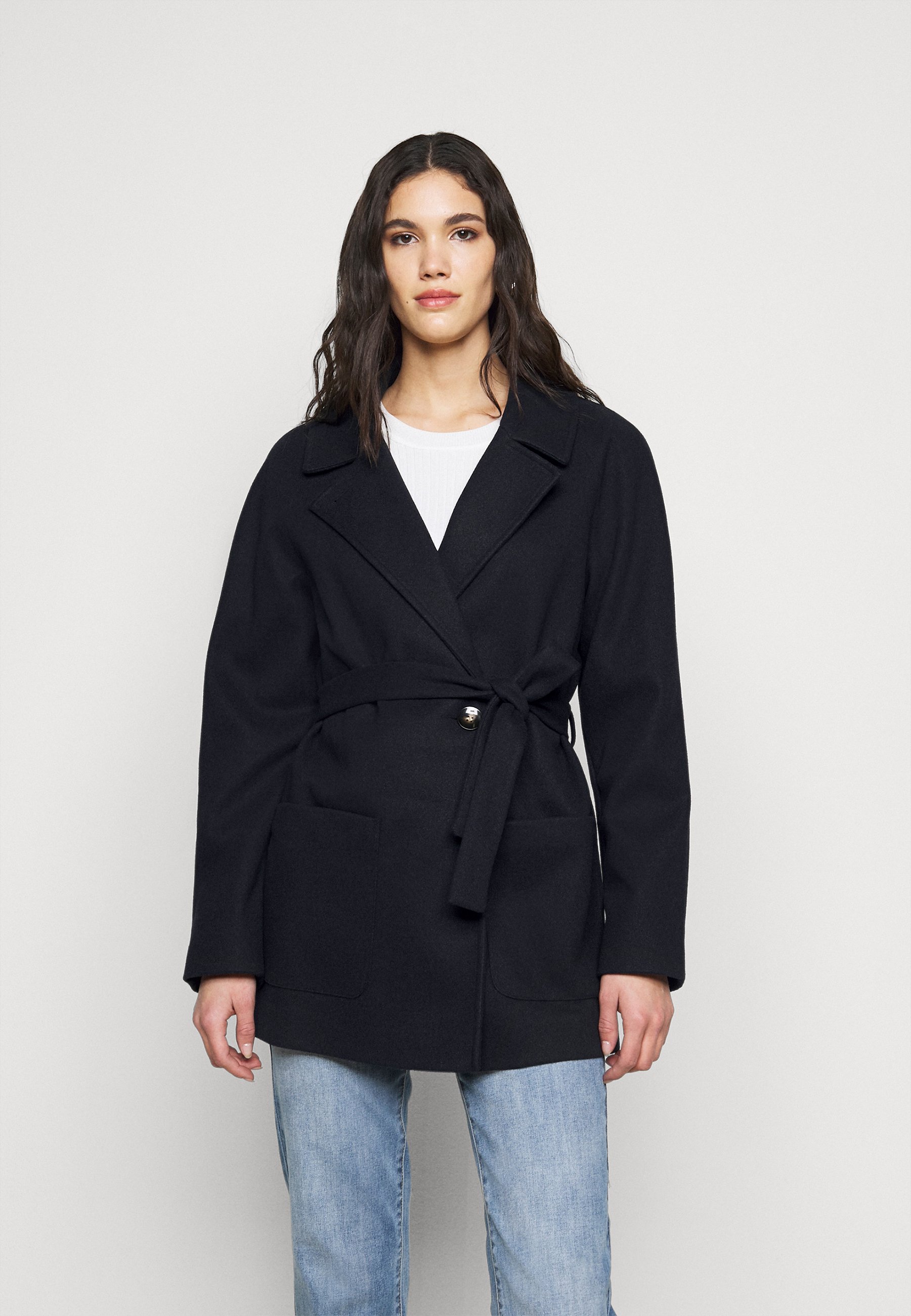 Dorothy Perkins Tall Short coat - navy 