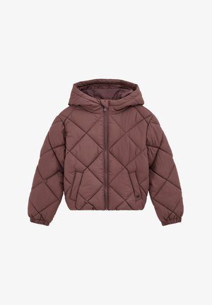 WE Fashion, WE FASHION OVERSIZED MANTEL MIT KAPUZE FÜR MÄDCHEN - Veste d'hiver - malve