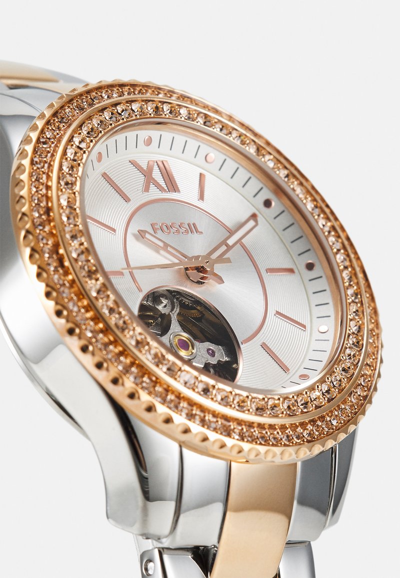 Damen Analoguhren | Fossil STELLA Uhr silver-coloured/rose gold-coloured/silberfarben - MI72066 Damen Analoguhren | Fossil STELLA Uhr silver-coloured/rose gold-coloured/silberfarben - MI72066