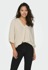 JDY JDYDIVYA LIFE - Blusa - sandshell