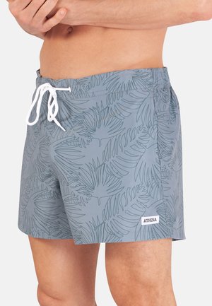 Athena, BERMUDA DE BAIN MEDIUM HOMME IMPRIMÉ SURF ATHENA - Short de bain - bleu gris