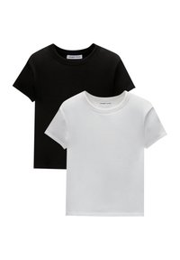 SHORT SLEEVE 2 PACK - T-shirt basique - white