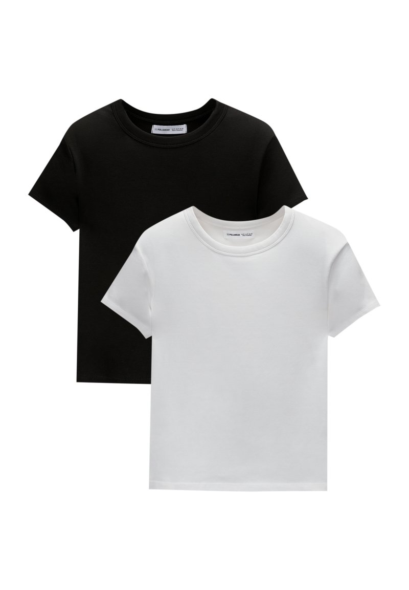 T-shirt Basique New Look Fille - Coton Gris Col Rond - Taille 14-15 Ans - Très Bon état