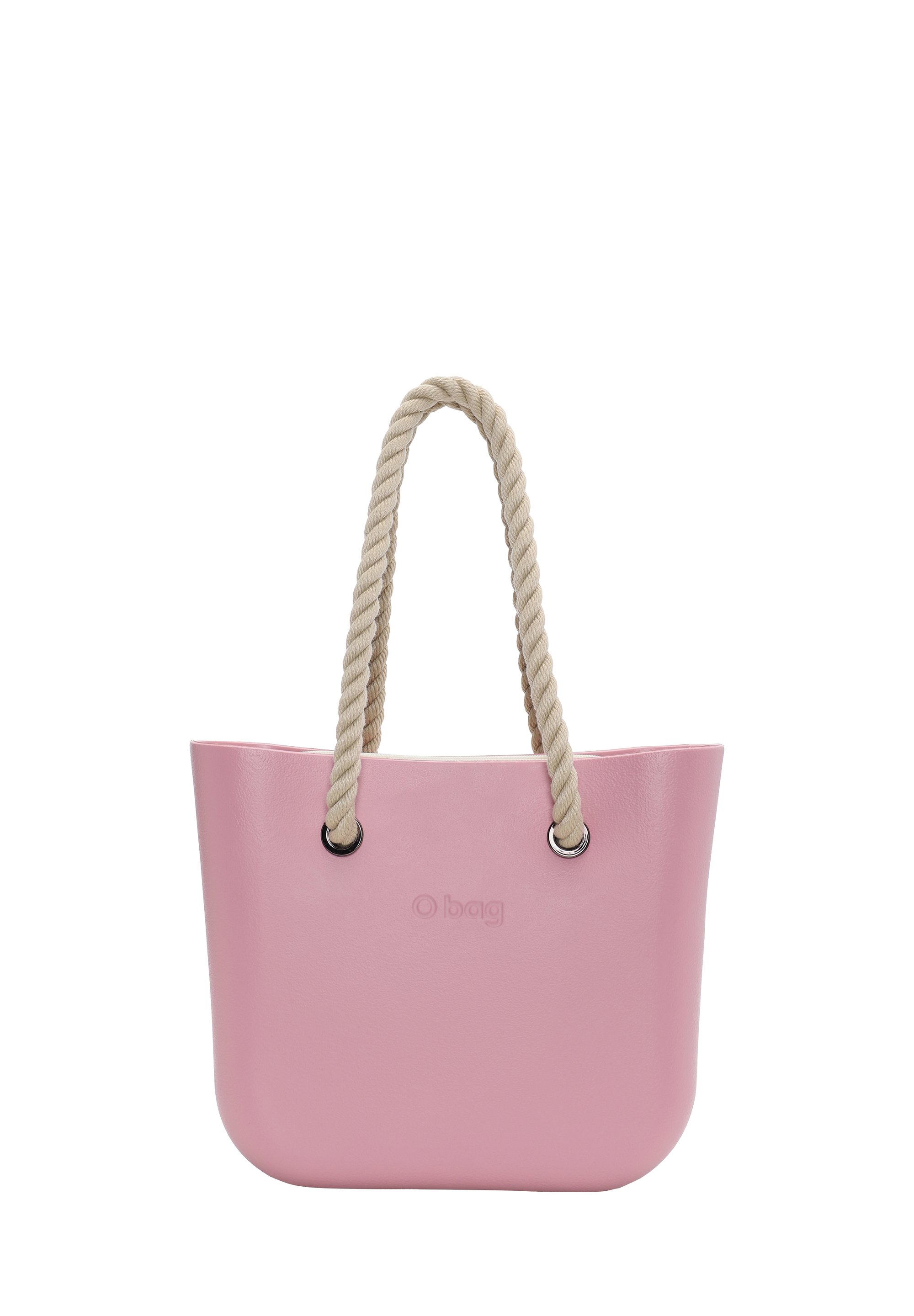 O Bag Borsa a mano pink blush plain/rosa screziato