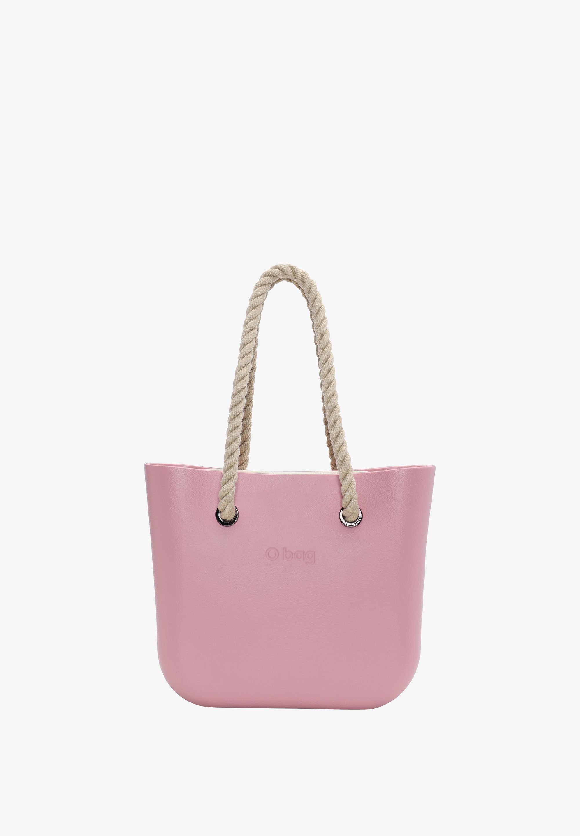 O Bag Borsa a mano pink blush plain/rosa screziato