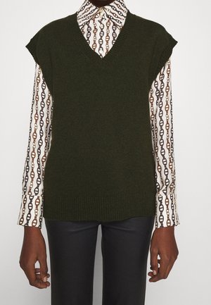 Strickpullover - olive