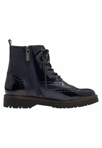 s.Oliver Botines con cordones - navy