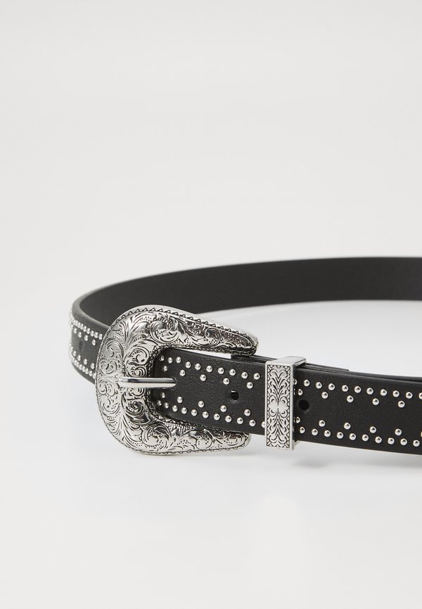 PCARRAN STUDDED WESTERN JEANS BELT - Belt3