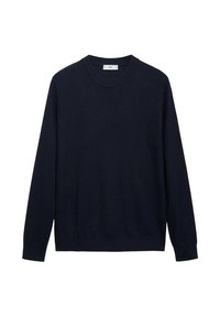 MICROSTRUCTURED - Strickpullover - dark blue