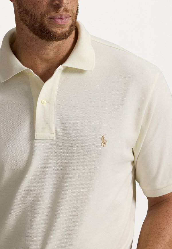 THE ICONIC MESH POLO SHIRT - Polo shirt - parchment cream4