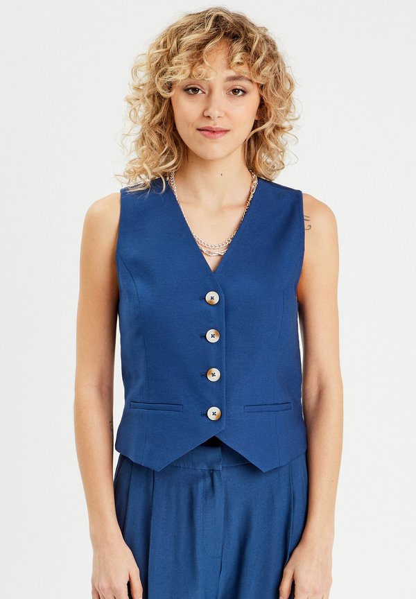 ARMELLOSE - Weste - bleu marine