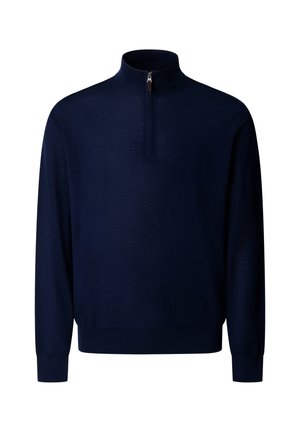 Hackett London, HACKETT LONDON JUMPER ESS MERINO HZIP - Striktrøje - old navy