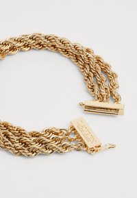Lauren Ralph Lauren MULTIROW ROPE FLEX - Náramok - gold-coloured