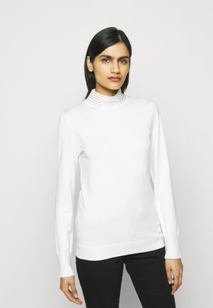 NAILHEAD TURTLENECK - Maglione - ivory