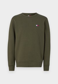 BADGE CREW EXT - Bluză de molton - fatigue green