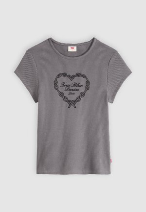 Levi's®, Μπλουζάκι με στάμπα - true blue rope heart smoked pearl