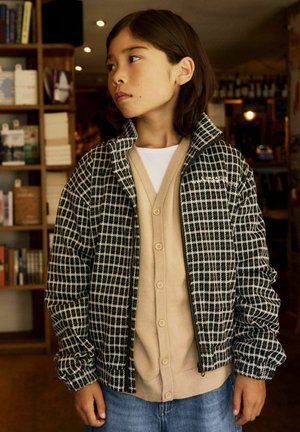 Name it, CARDIGAN LOOSE FIT - Chaqueta de punto - sesame