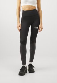 The North Face TRAIL RUN  - Legingi - black/asphalt grey