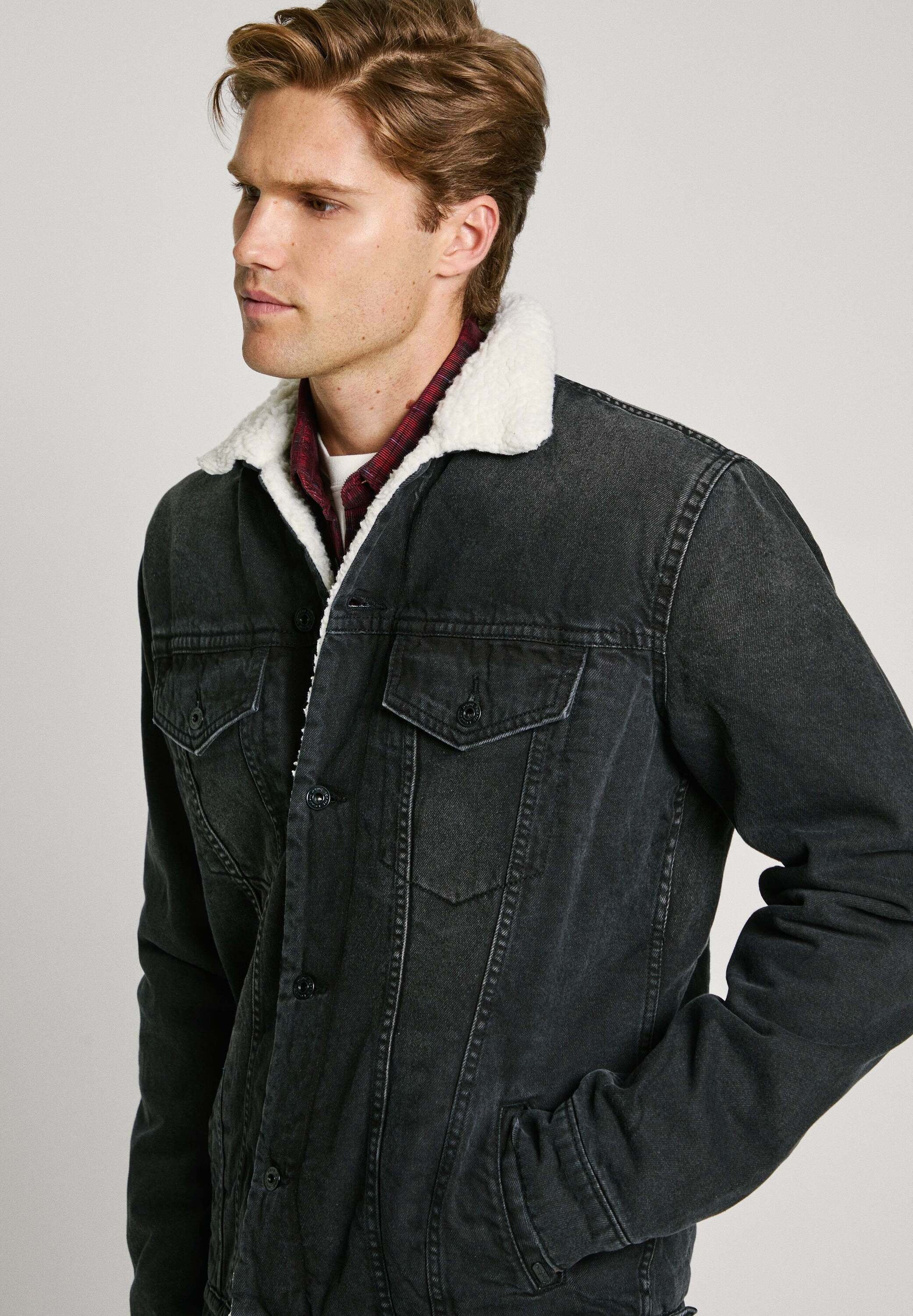 Pepe Jeans REGULAR DLX - Denim jacket - denim/grey denim