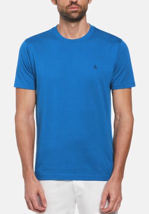 EMBROIDERED LOGO - T-shirt basic - ibiza blue