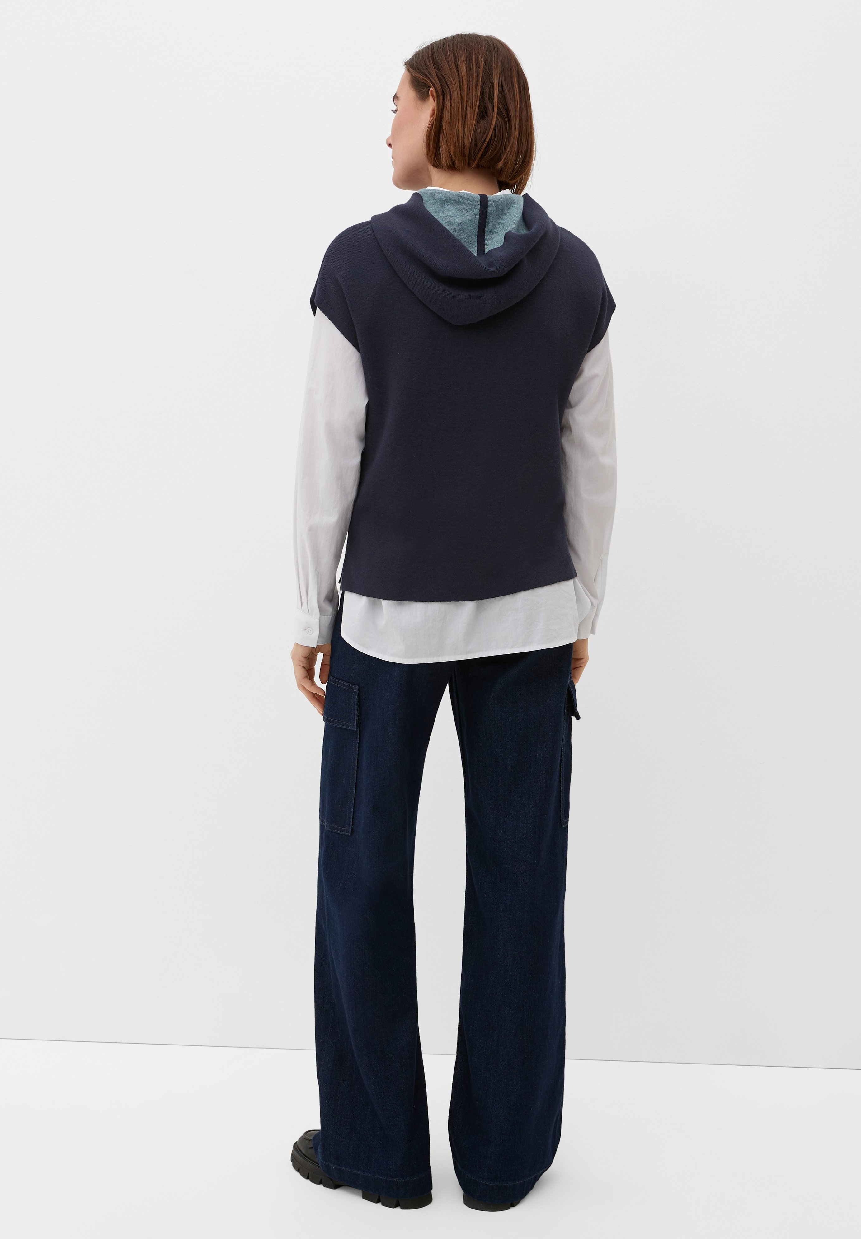 T-shirt Femme S.Olivier Jaune | Taille 46 | Manches Courtes Col V | NEUF Avec Étiquettes