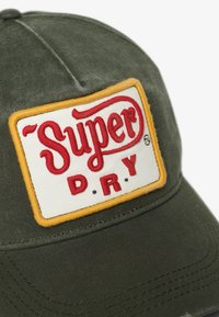 Superdry & Co GRAPHIC  TRUCKER - Gorra - enamel green