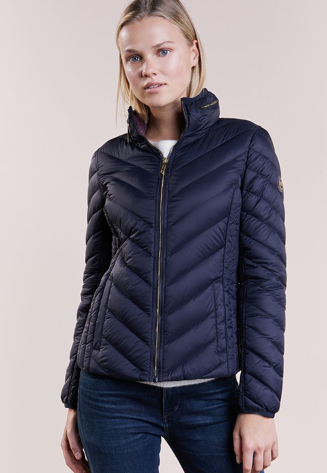 SHORT PACKABLE PUFFER - Doudoune - dark navy