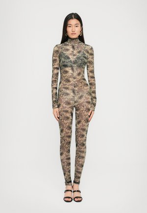 LONG SLEEVE CATSUIT - Jumpsuit - multi-coloured