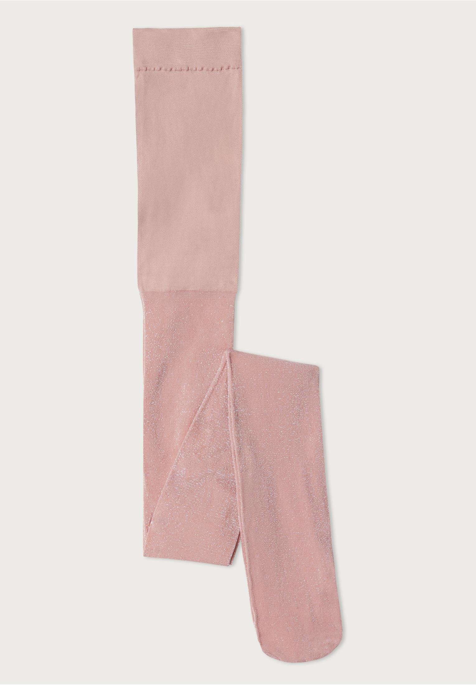 Calzedonia GEMUSTERTE - Collant - rosa - pink glitter/fuxia - Zalando