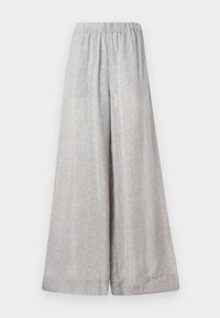 Marimekko OANET PIIRTO UNIKKO - Pantalon classique - grey/light grey
