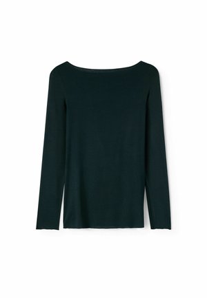 Intimissimi, BOAT NECK ULTRALIGHT - Long sleeved top - dark green