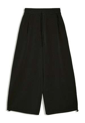 Bershka, BARREL TROUSERS - Trainingsbroek - black