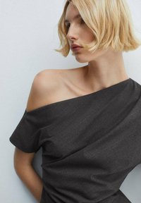 Mango Rochie de zi - mottled grey