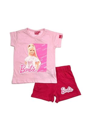 BARBIE -ENSEMBLE IMPRIMÉ  - Short - rose