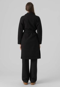 Vero Moda VMFORTUNEAYA LONG - Cappotto classico - black