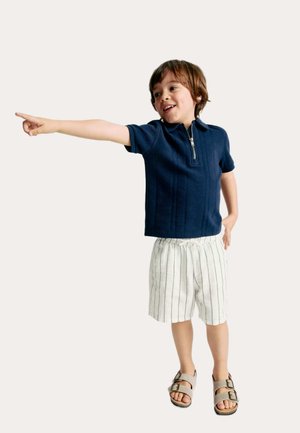 Marks & Spencer RICH STRIPED - Shorts - ivory mix