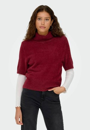 ONL - T-shirt - bas - cabernet
