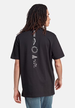 adidas Performance GRAPHIC LOVE T-SHIRT - T-Shirt sport - schwarz