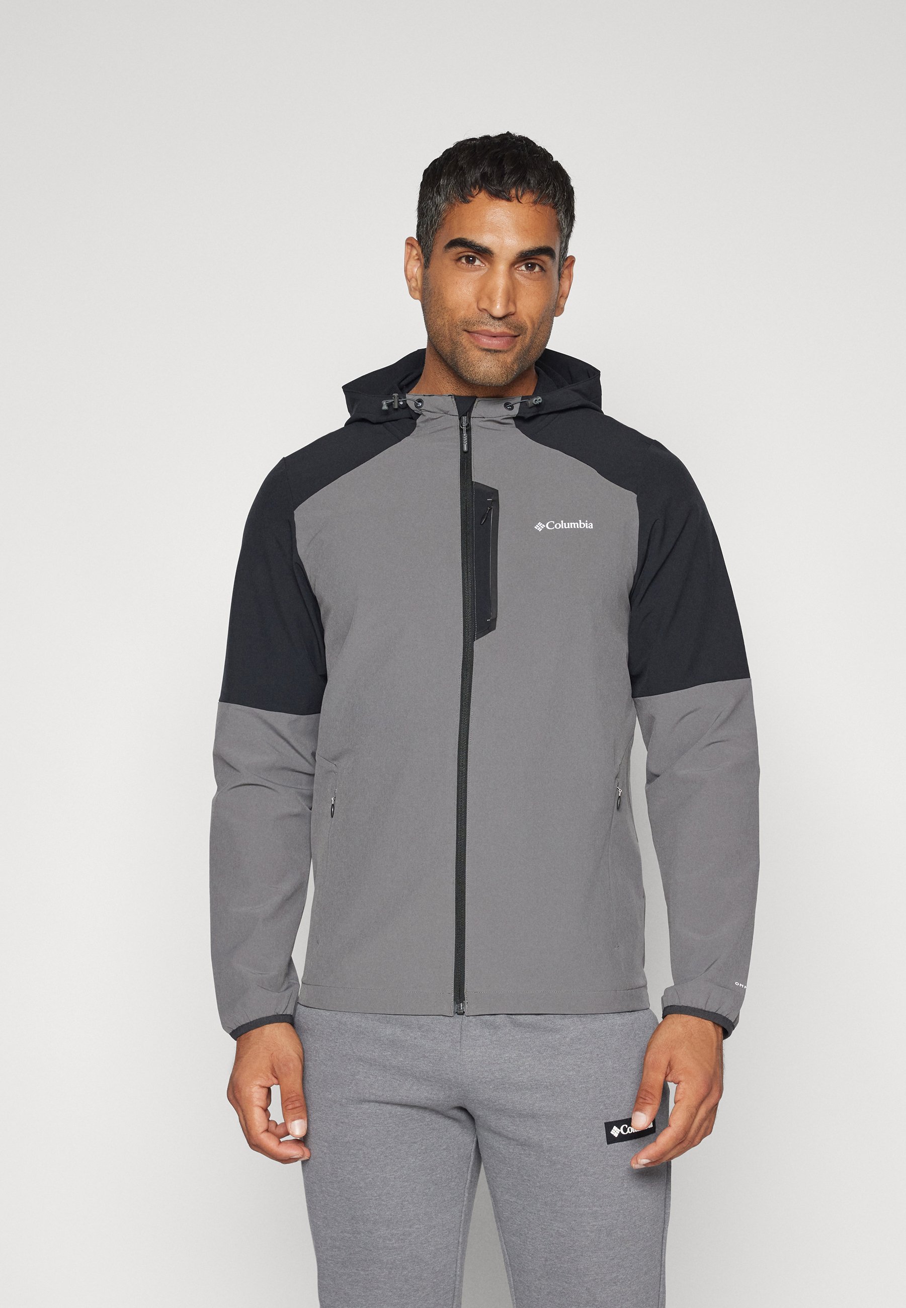 Columbia Soft shell jacket - city grey/black/grey - Zalando.ie
