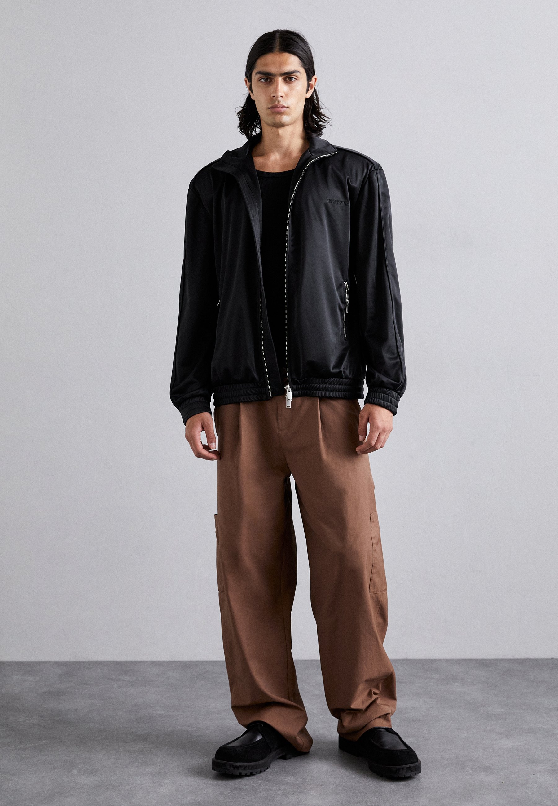 Han Kjøbenhavn OVERSIZED TRACK - Training jacket - black - Zalando