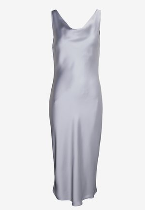 Norma Kamali MARIA DRESS TO MIDCALF - Robe de soirée - silver