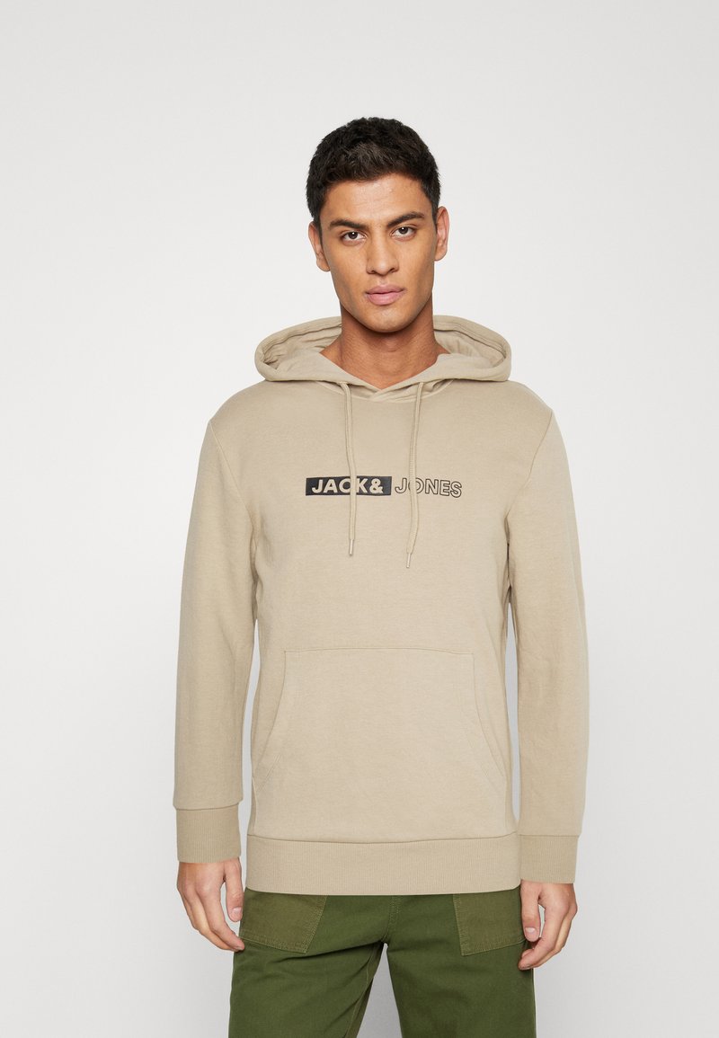 Jack & Jones Hoodie - beige - Zalando.co.uk