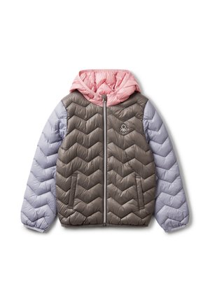 United Colors of Benetton PADDED WITH HOOD - Winter jacket - multicolor