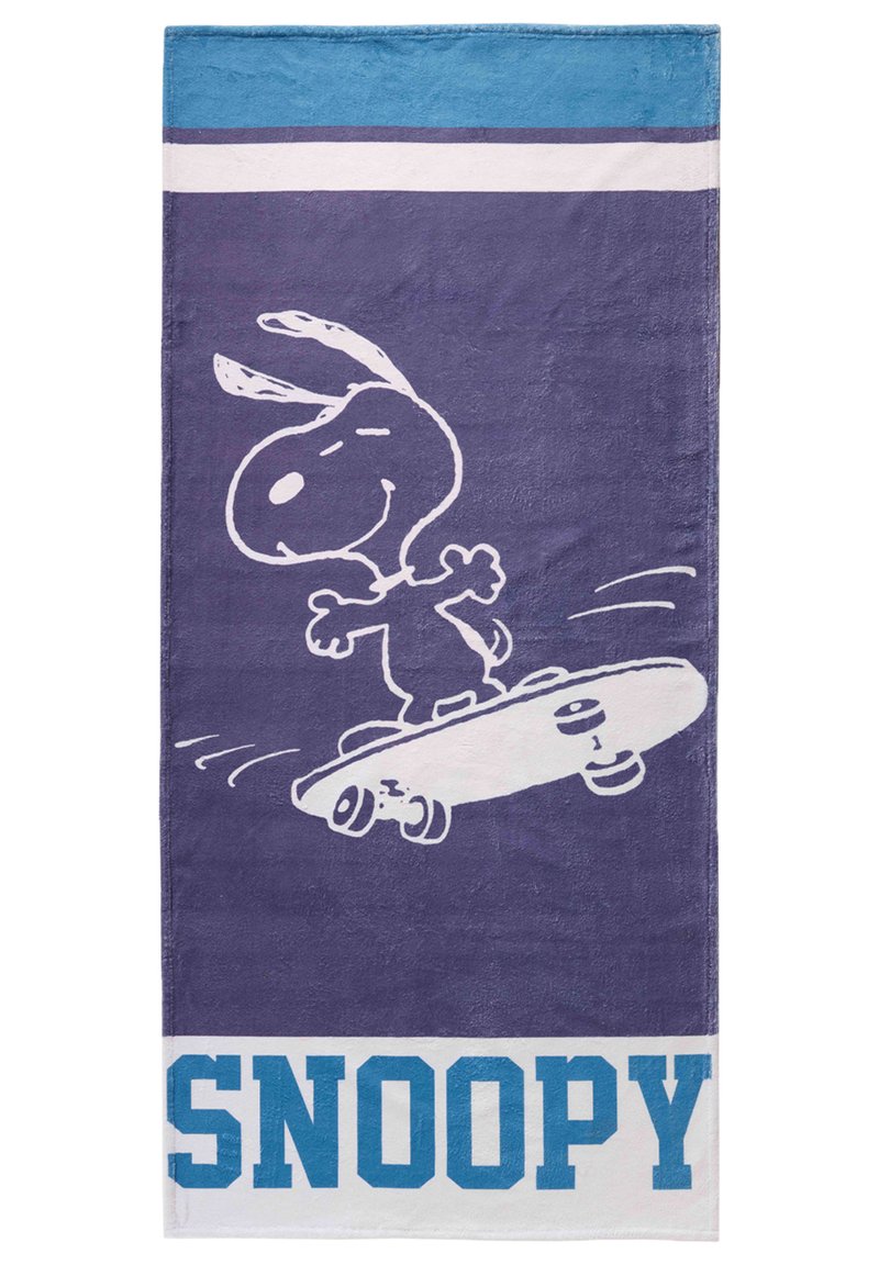 Peanuts Badmantel - blau
