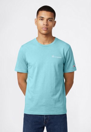 SS TEE ICONS CONTRAST - Camiseta básica - blue