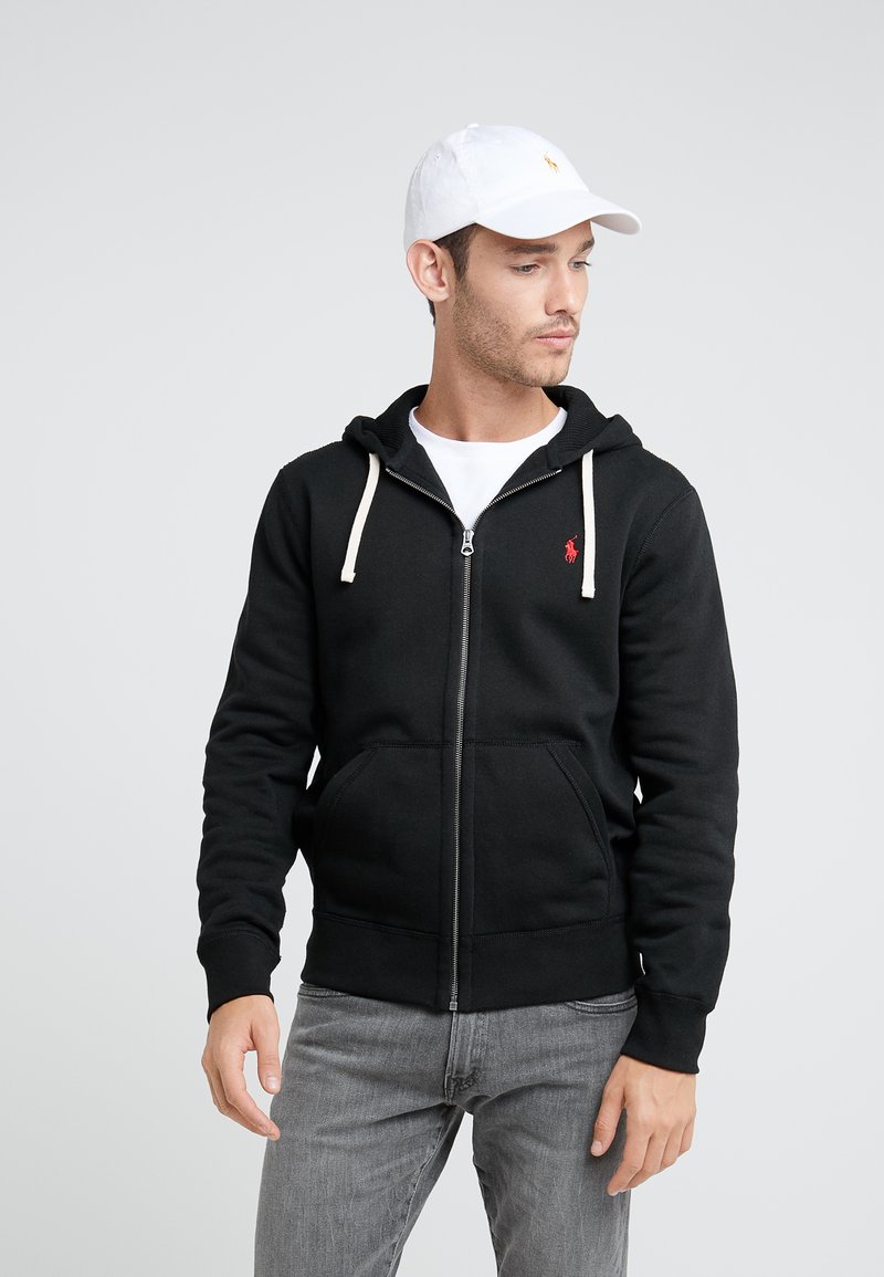 Polo Ralph Lauren HOOD veste en sweat zipp e black Polo Ralph Lauren HOOD veste en sweat zipp e black