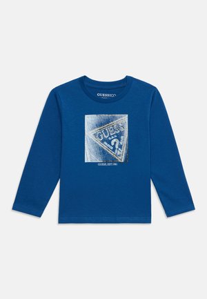 Guess, LOGO - T-shirt à manches longues - blue